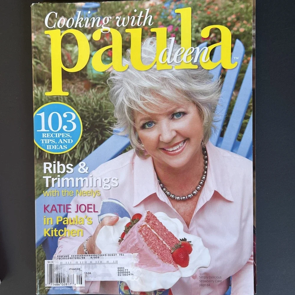COOKING WITH PAULA DEEN Magazines Set x9 Back Issues 2006-2011 Recipes